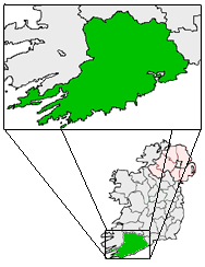 File:Ireland map County Cork Magnified.png