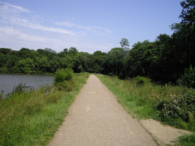 Lakeside walk Hatfield forest - geograph.org.uk - 1374790