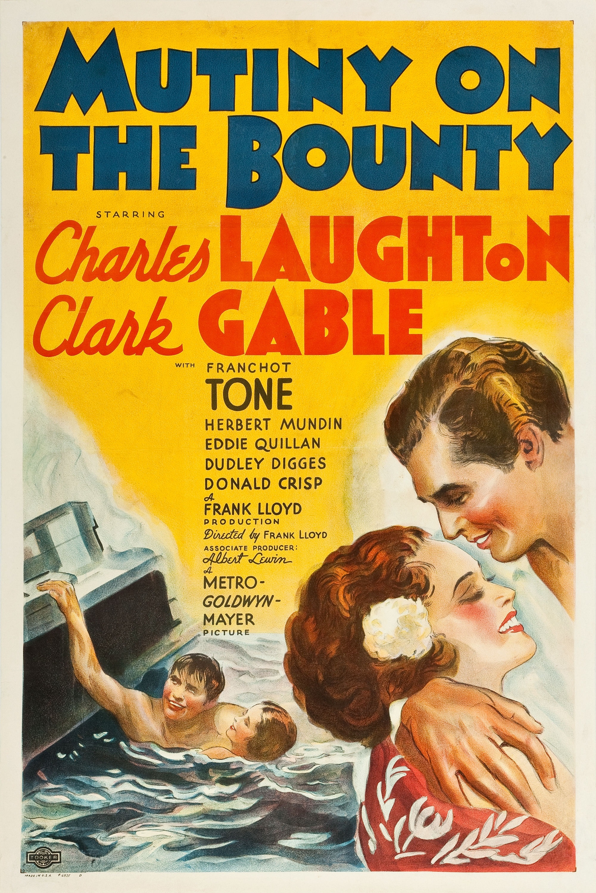 Mutiny On The Bounty 1935 Film Wikipedia