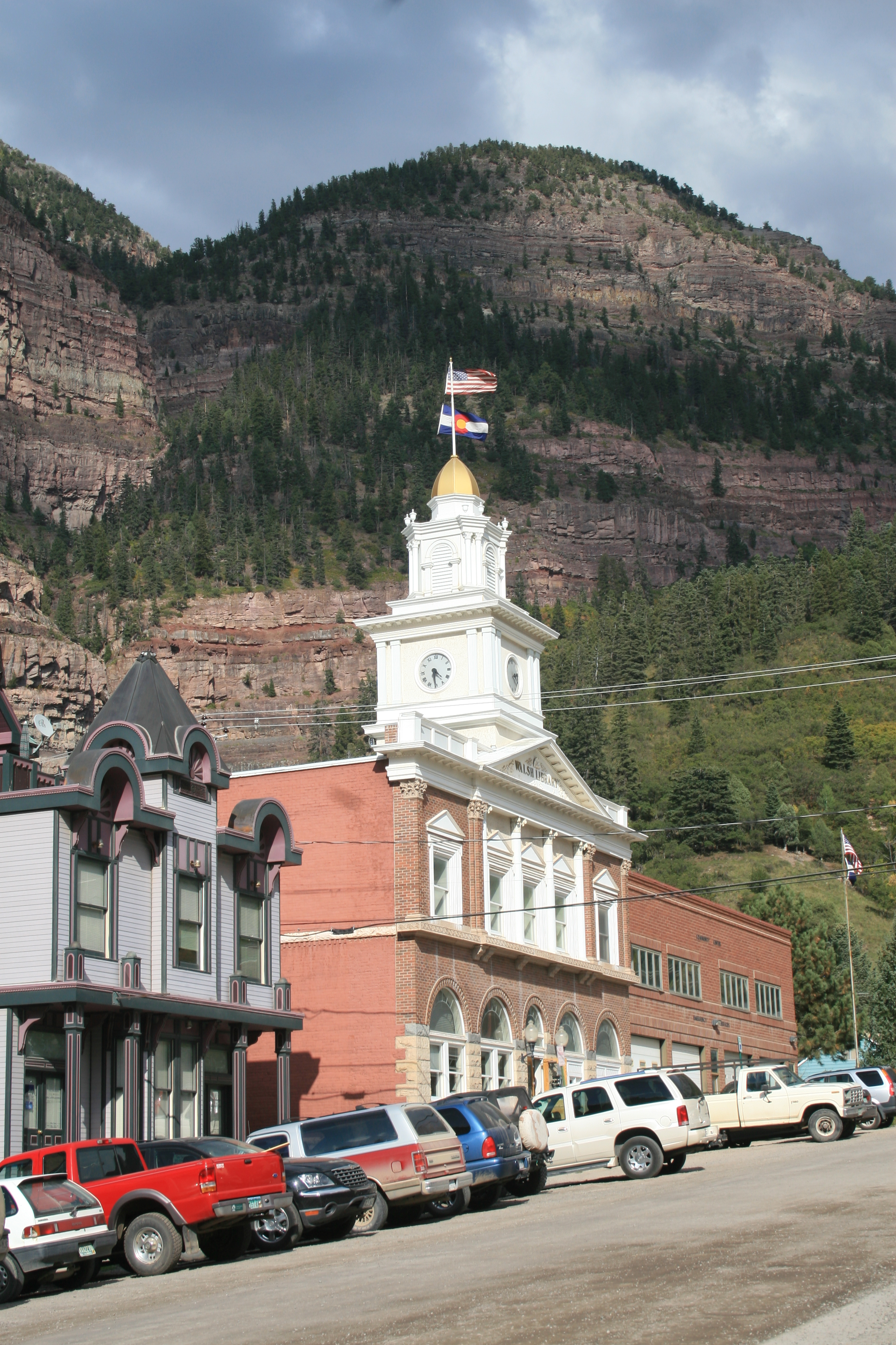 Photo of Ouray City Hall and Walsh Library