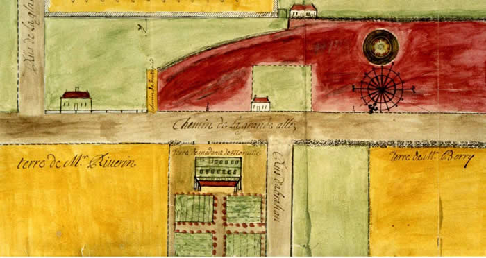 File:Plan annexe a un contrat notarie - Henry Hiche 1734.jpg