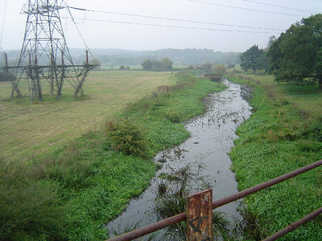 River Colne from Ebury Way, Watford - geograph.org.uk - 64118