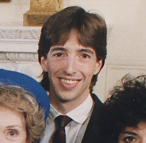 File:Ron Reagan in 1985 Inaugural Family Photo NARA - 198560.jpg