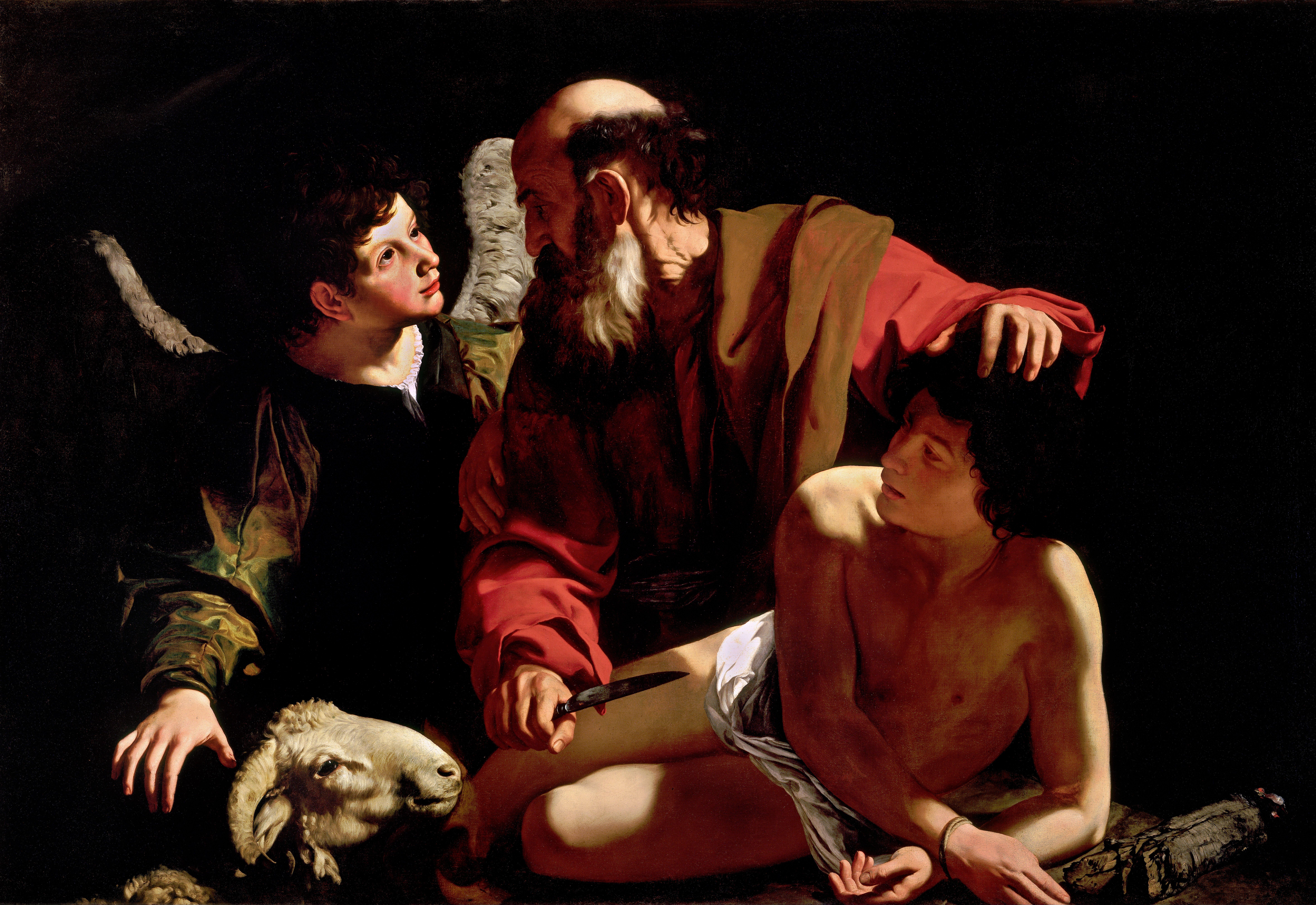 Sacrifice of Isaac (Caravaggio) - Wikipedia