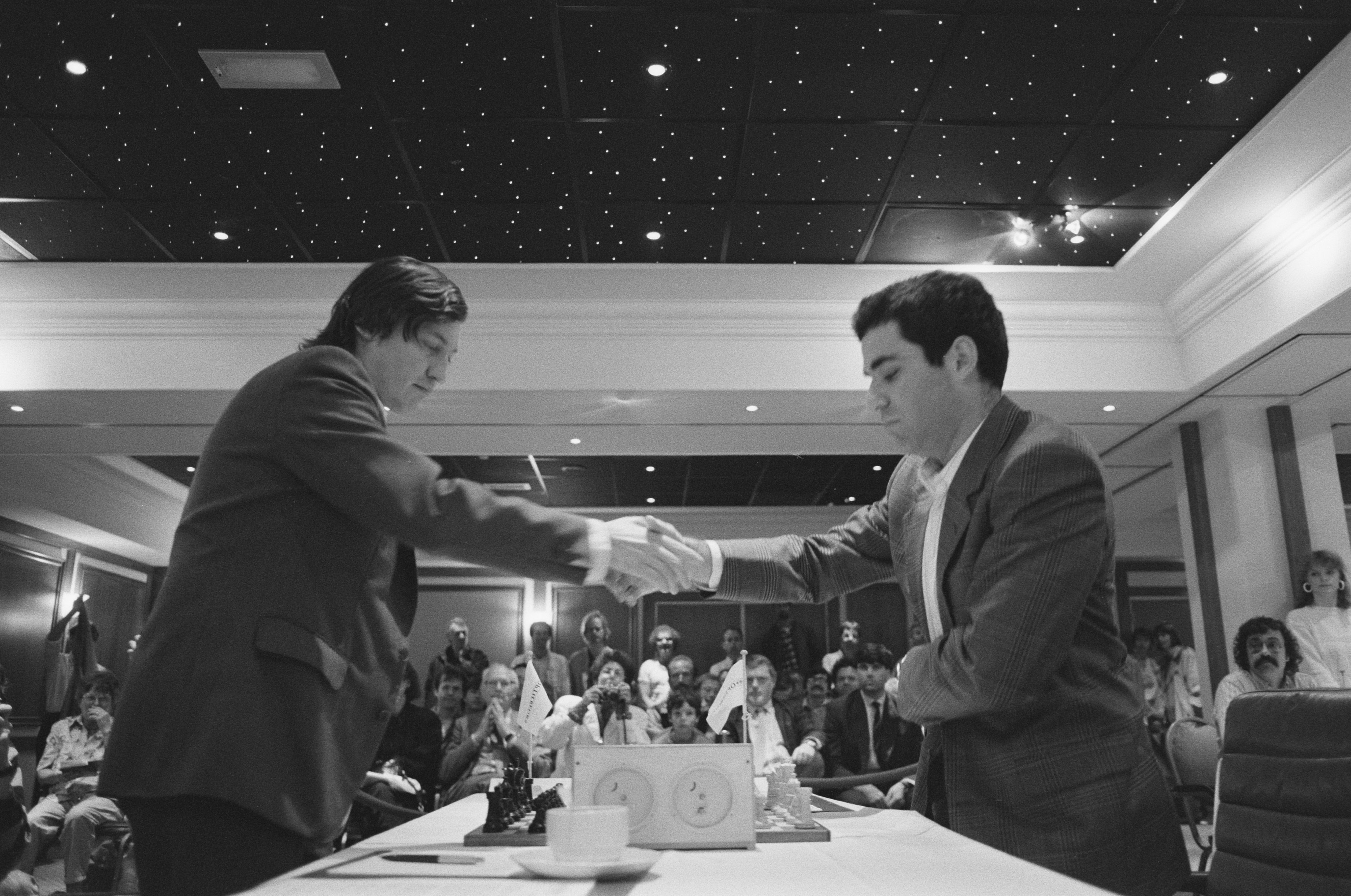 Anatoly Karpov at the 41st USSR Championship (Moscow, 1973