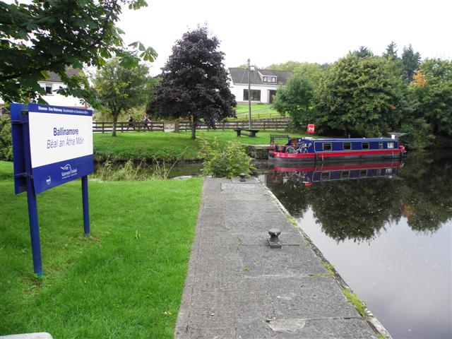 The quayside at Ballinamore - geograph.org.uk - 3667673