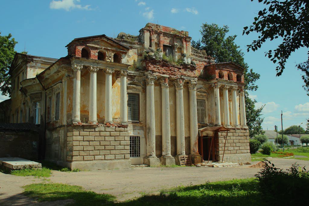 Имение гагариных. Усадьба Гагарина Холомки.