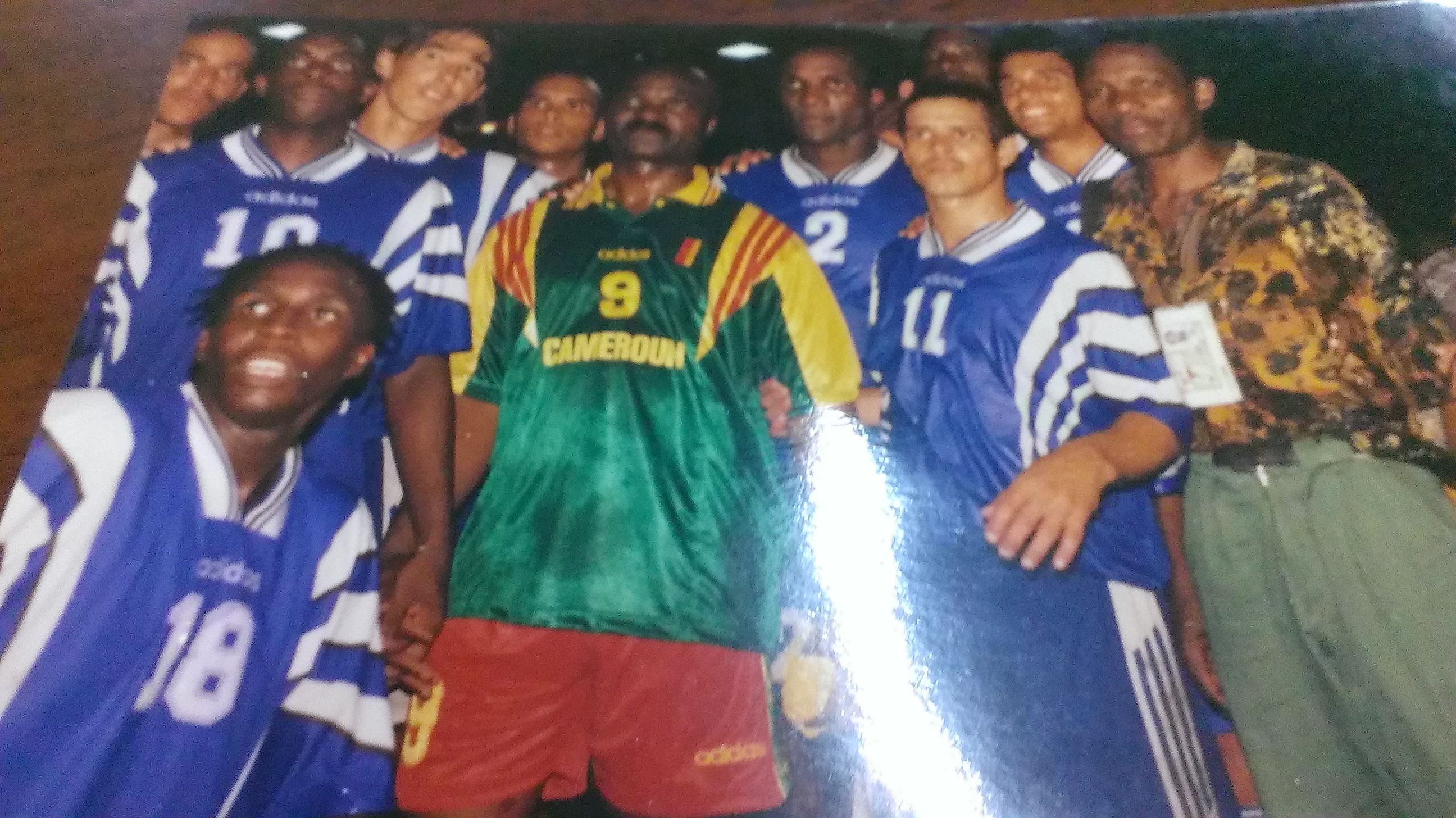Roger Milla Cameroon football shirt