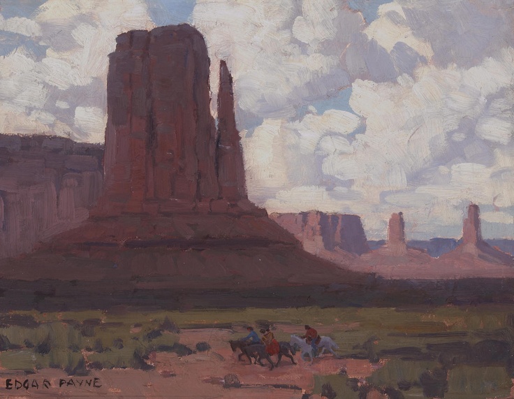 File:Edgar Payne Riders in Monument Valley, Arizona 2.jpg