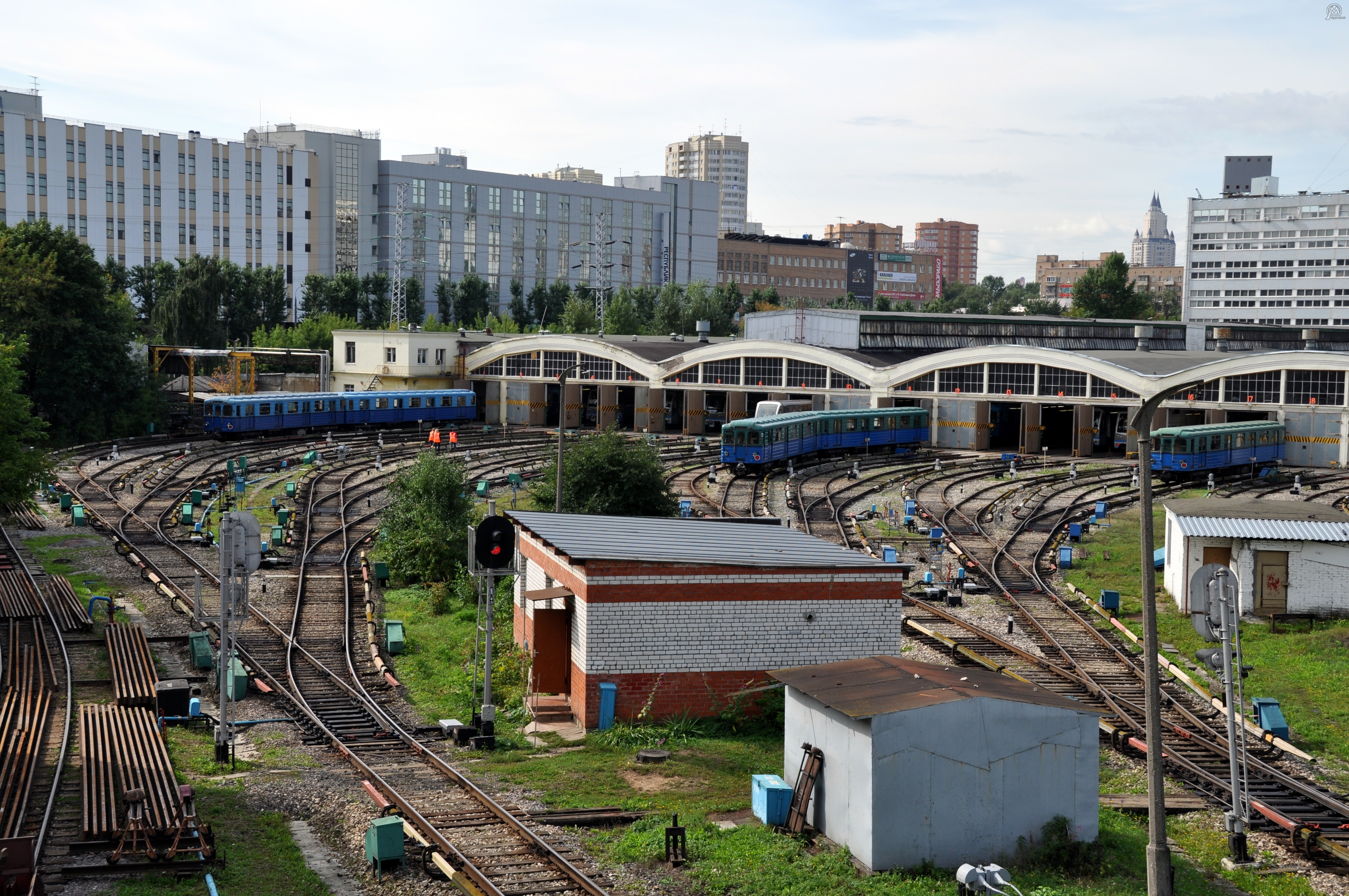 депо метро москвы