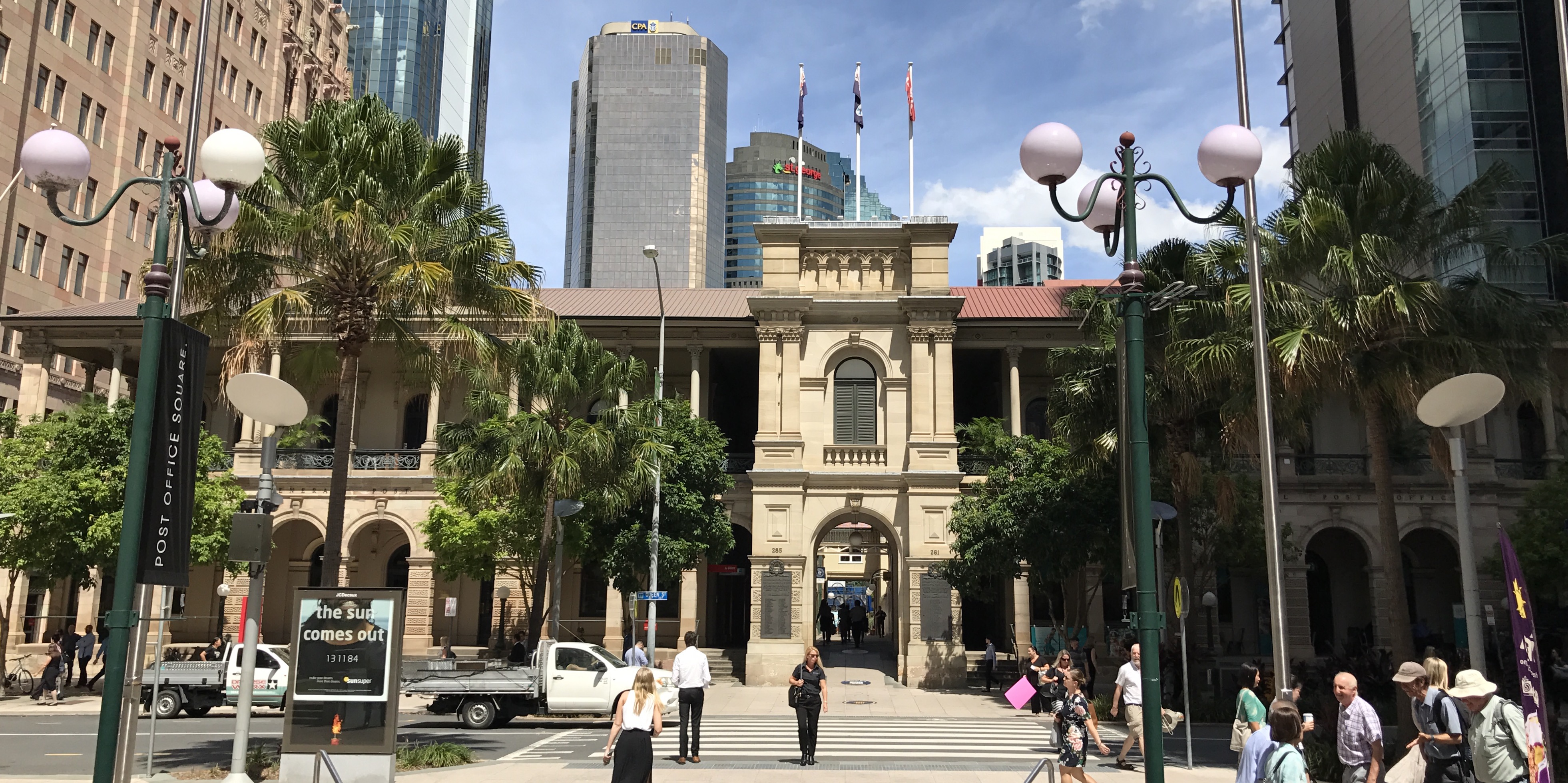 File:General Post Office, Queen Street, Brisbane, Queensland,   - Wikimedia Commons