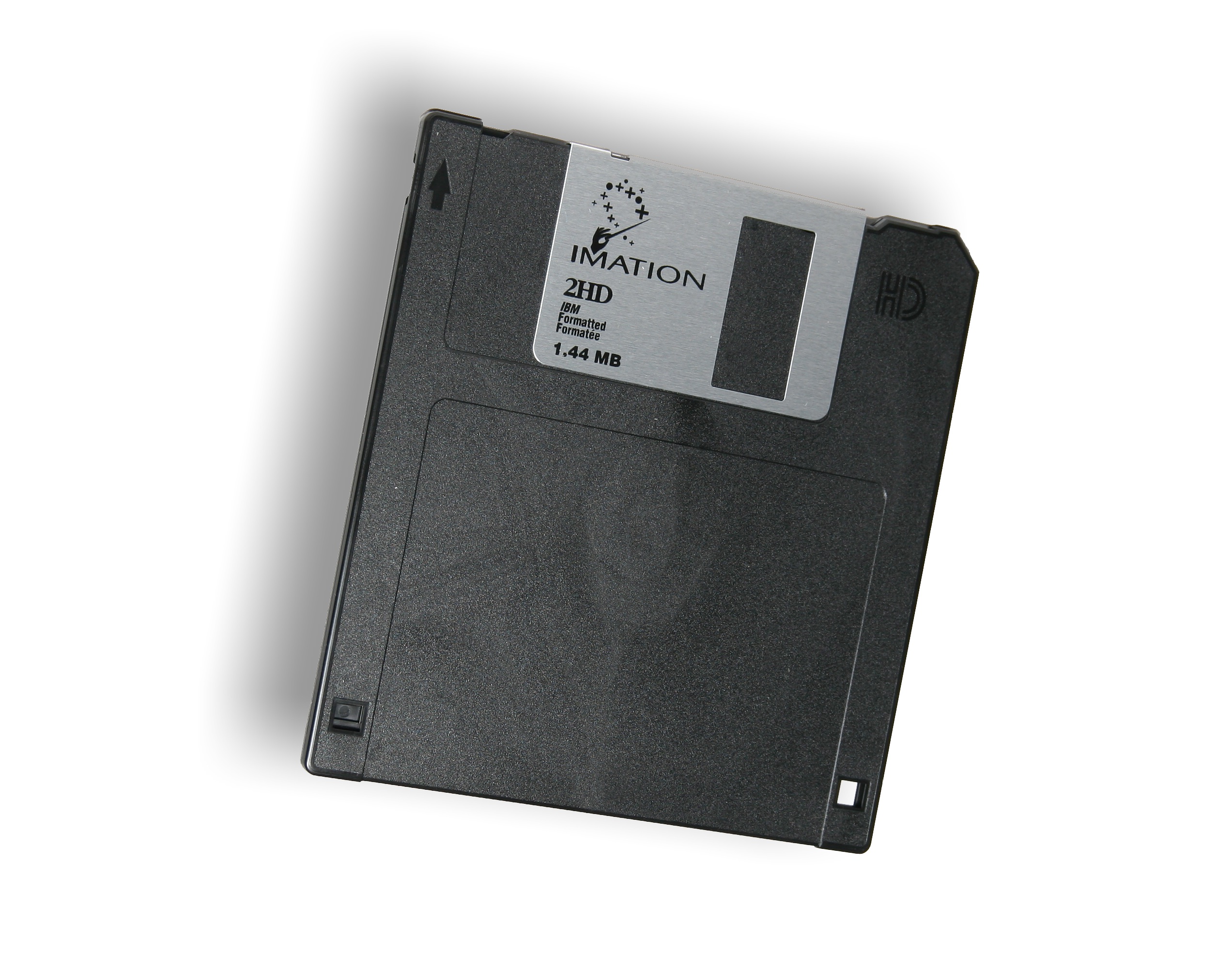 ednet Disketten-Würfel für 15 x 8,9 cm 3,5 Zoll Disketten 