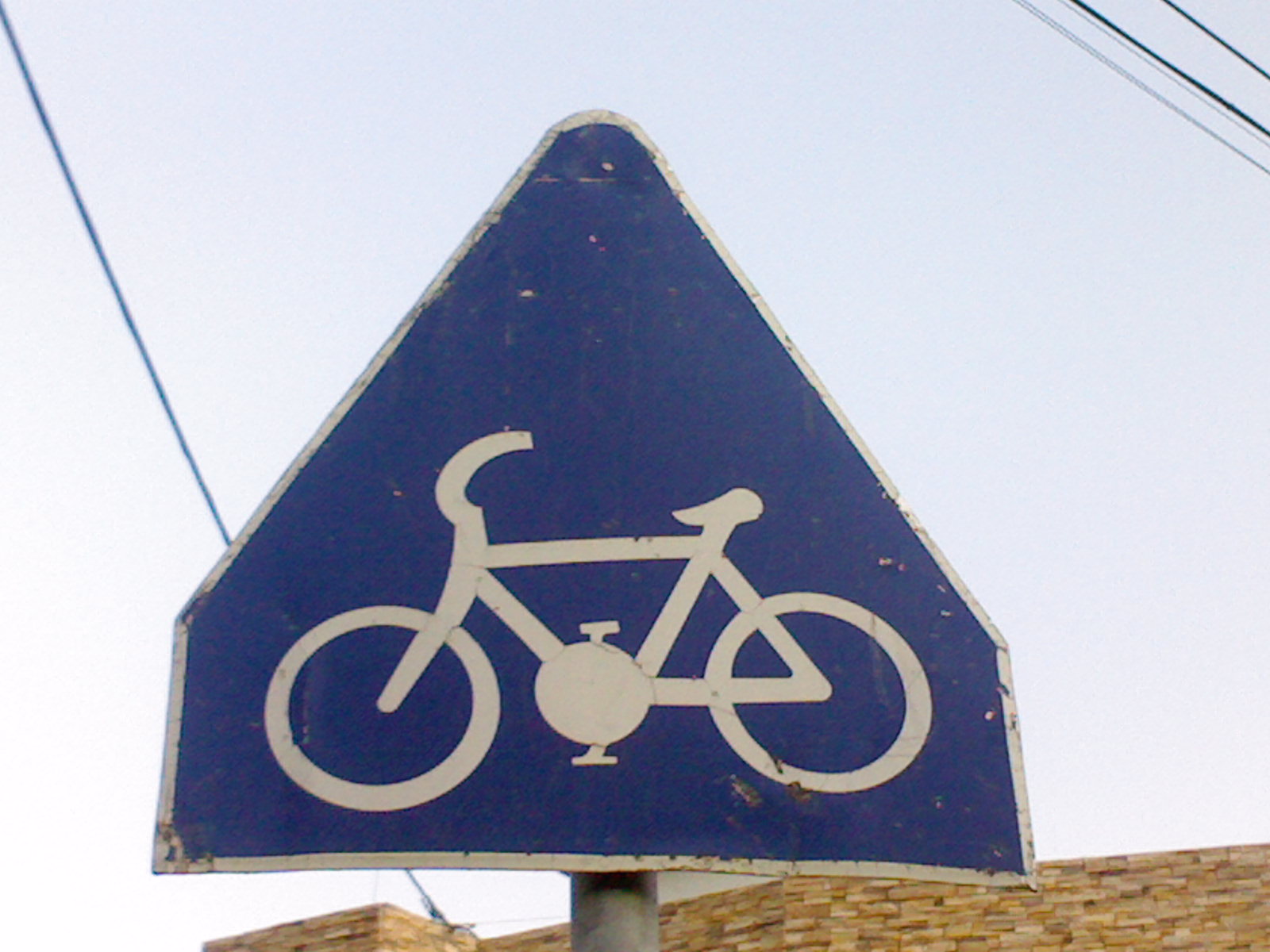 bike crossing traffic