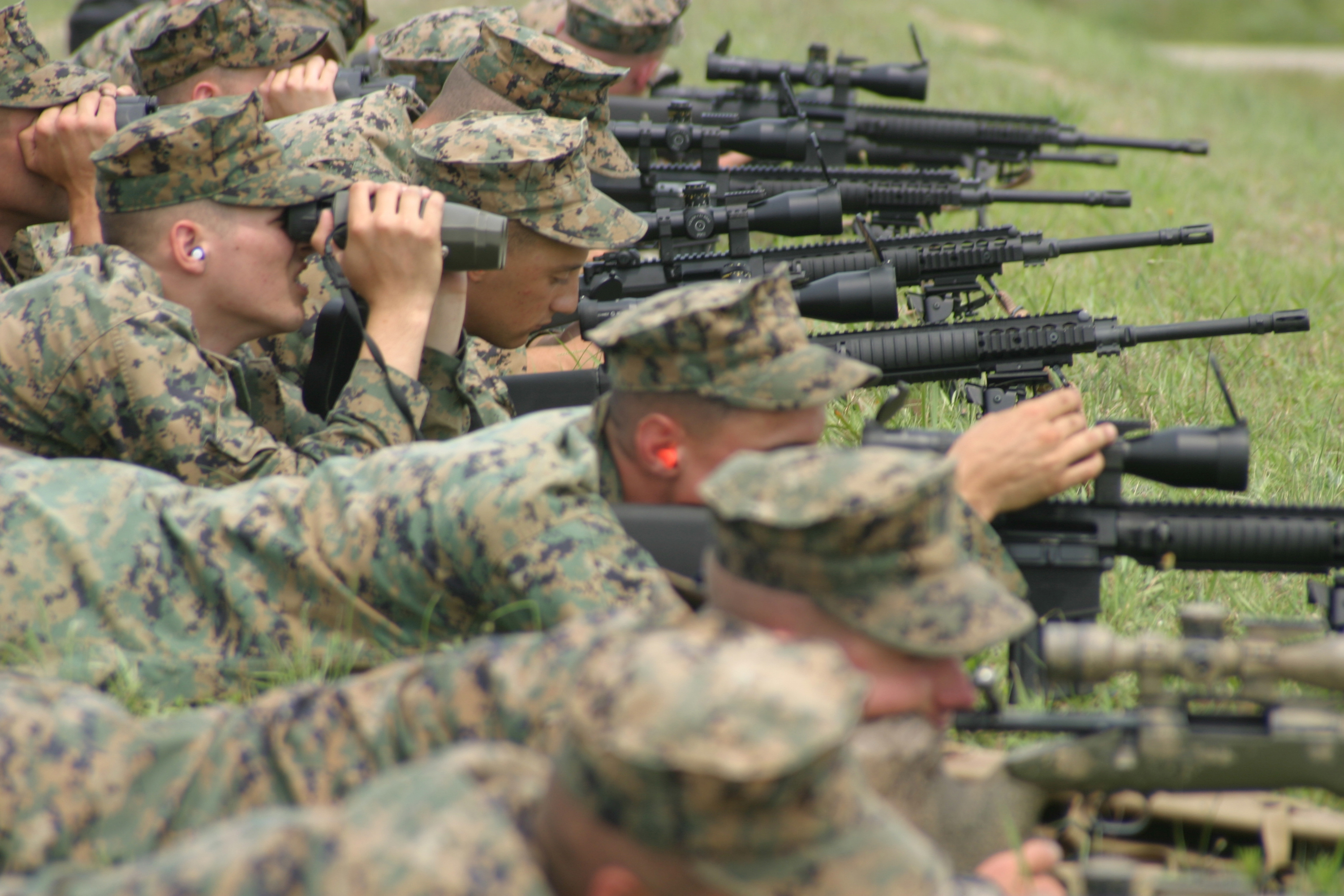 usmc sniper team