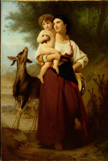 File:SA 1263-Jonge moeder in dracht der Campagna met kindje en geit.jpg