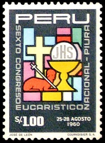 File:Stamp of Peru - 1960 - Colnect 386582 - Cross Cup and Lamb.jpeg