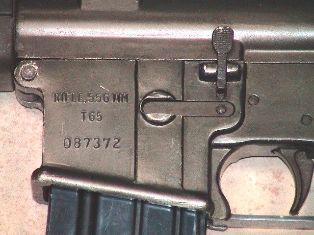 long gun receiver markings