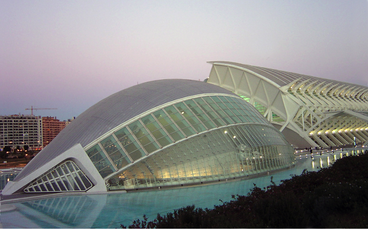 ''L'Hemisfèric'' en la [[Ciudad de las Artes y de las Ciencias