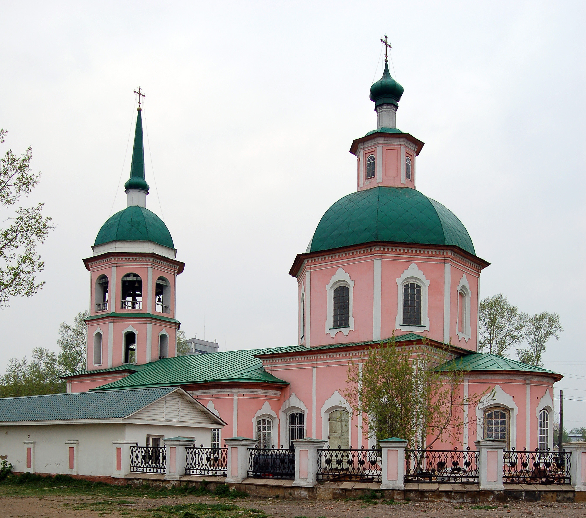 храм преображения господня в иркутске