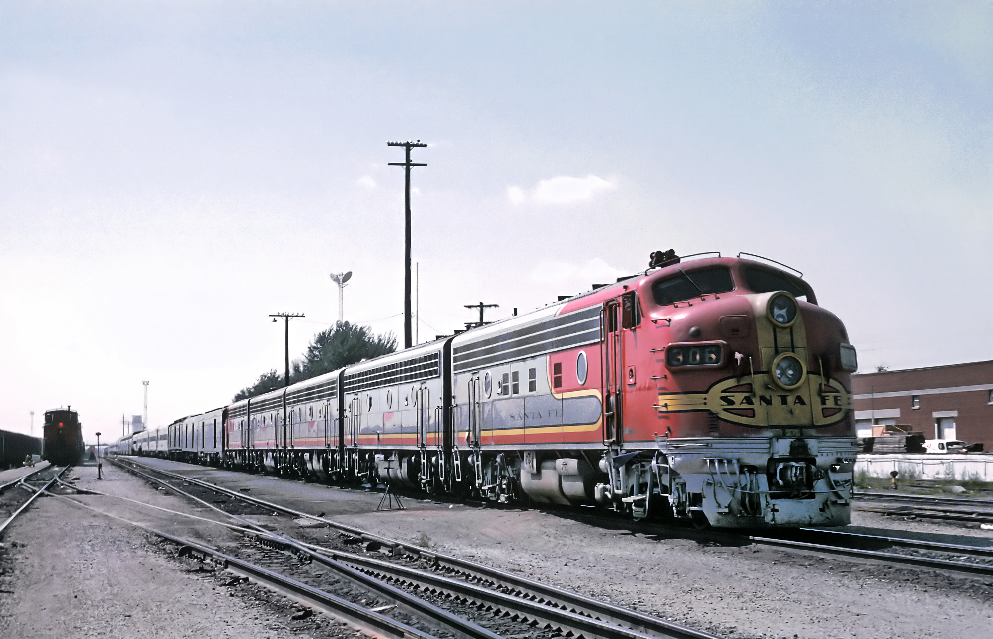 Their train. ATSF f7a. ATSF 777 Train and ATSF 767.