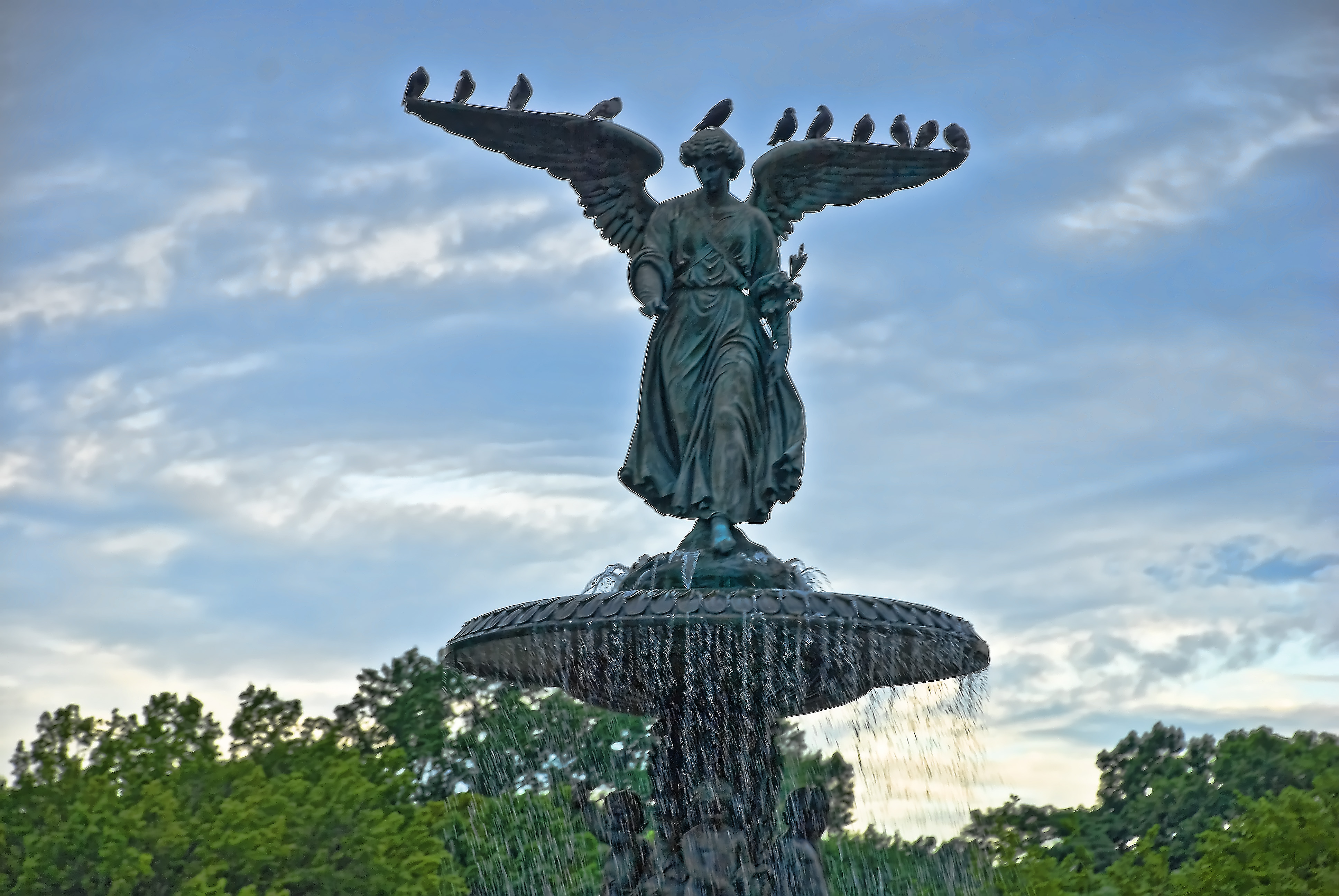 Angel of the Waters (Bethesda Fountain) by Emma Stebbins