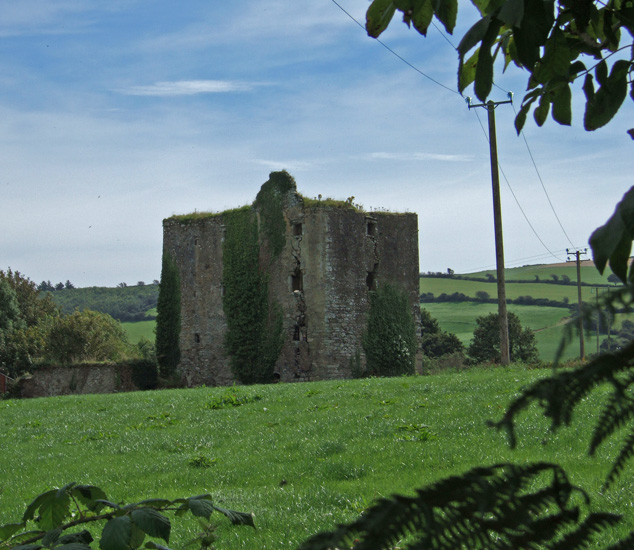 File:Ballinoroher Castle - geograph.org.uk - 537737.jpg