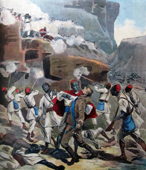 File:Battaglia di Amba Alagi (1895) L'eroica morte del maggiore 