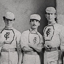 Bob Addy (center) in 1869