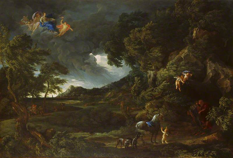 Carlo Maratta (1625-1713) - Landscape with the Union of Dido and Aeneas - NG95 - National Gallery.jpg