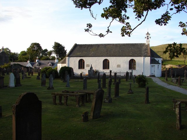File:Carsphairn Parish Church and Graveyard - geograph.org.uk - 697716.jpg