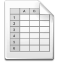 File:Crystal Clear mimetype spreadsheet.png