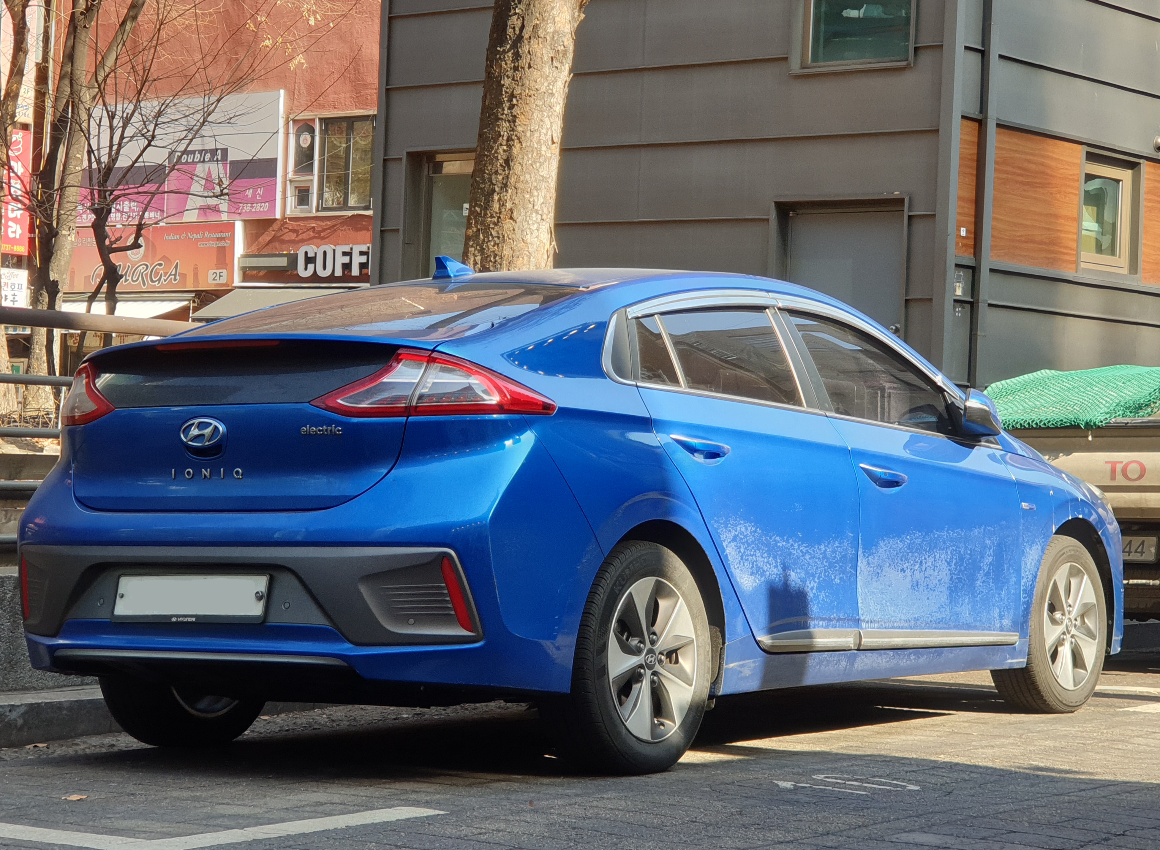 Hyundai ioniq shop intense blue