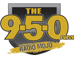 Logo of KPRC's previous "The 9-5-0 Radio Mojo" brand used from 2007 to 2013. KPRC Radio Mojo.png