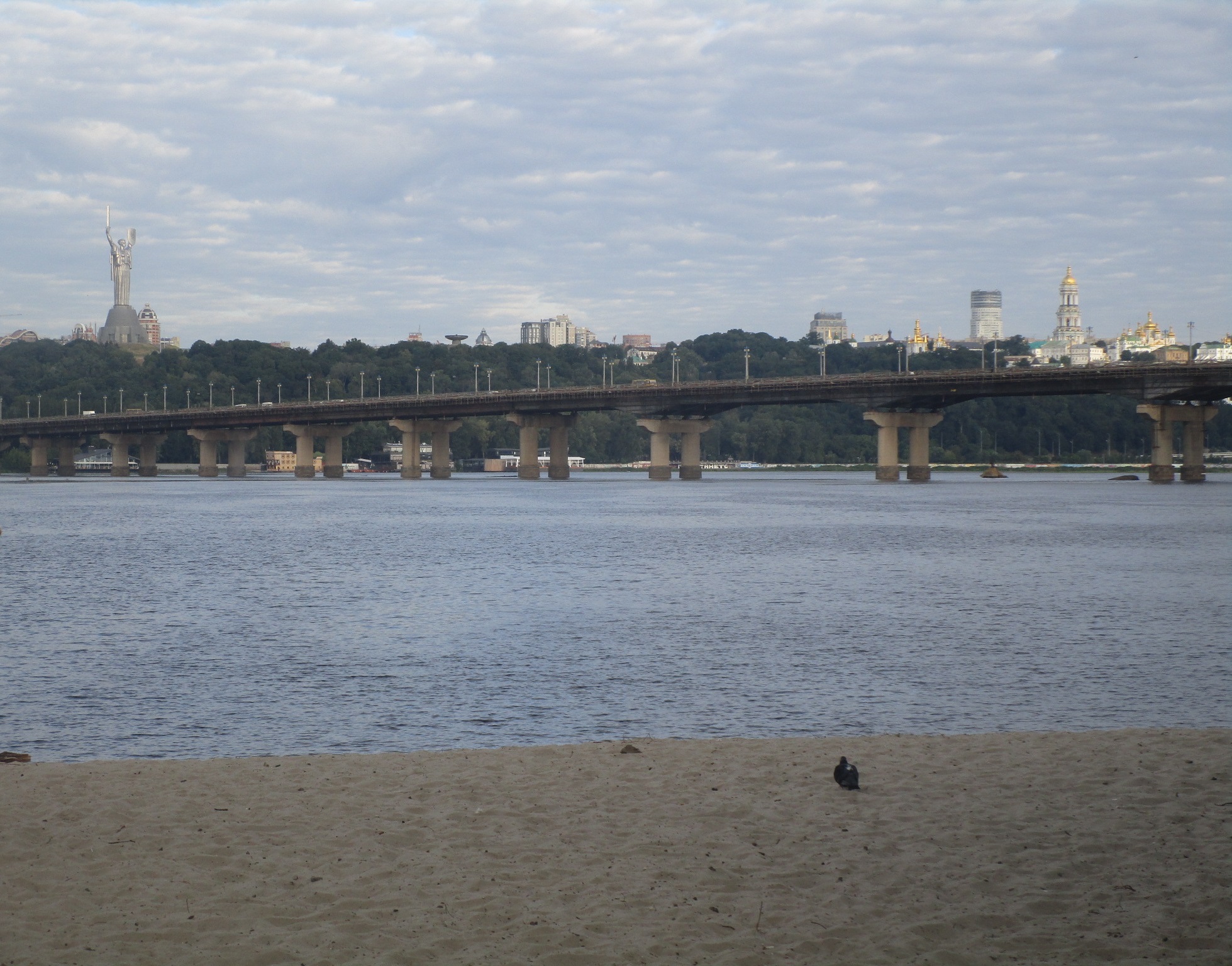 Мост патона в киеве фото