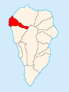 Kaart van Puntagorda