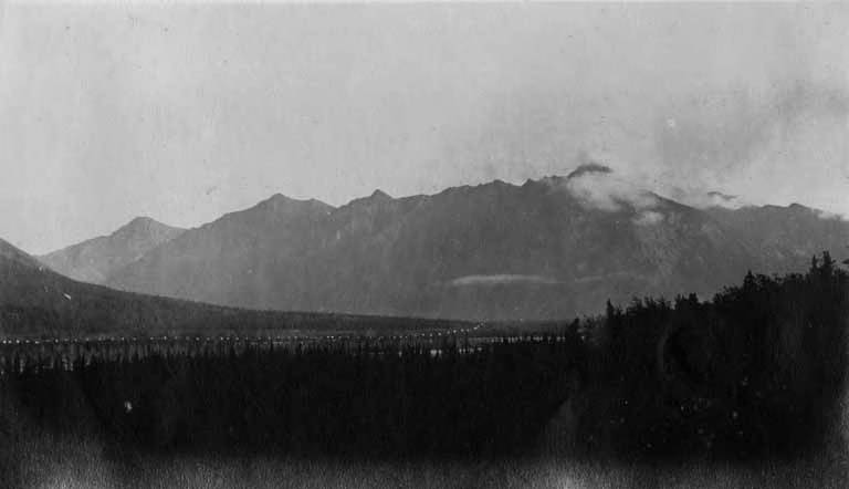 File:Looking north from Kuskokwim Reconnaissance Camp 48 toward Terra Cotta Mountains and South Fork Kuskokwim River, Alaska, August (AL+CA 3679).jpg