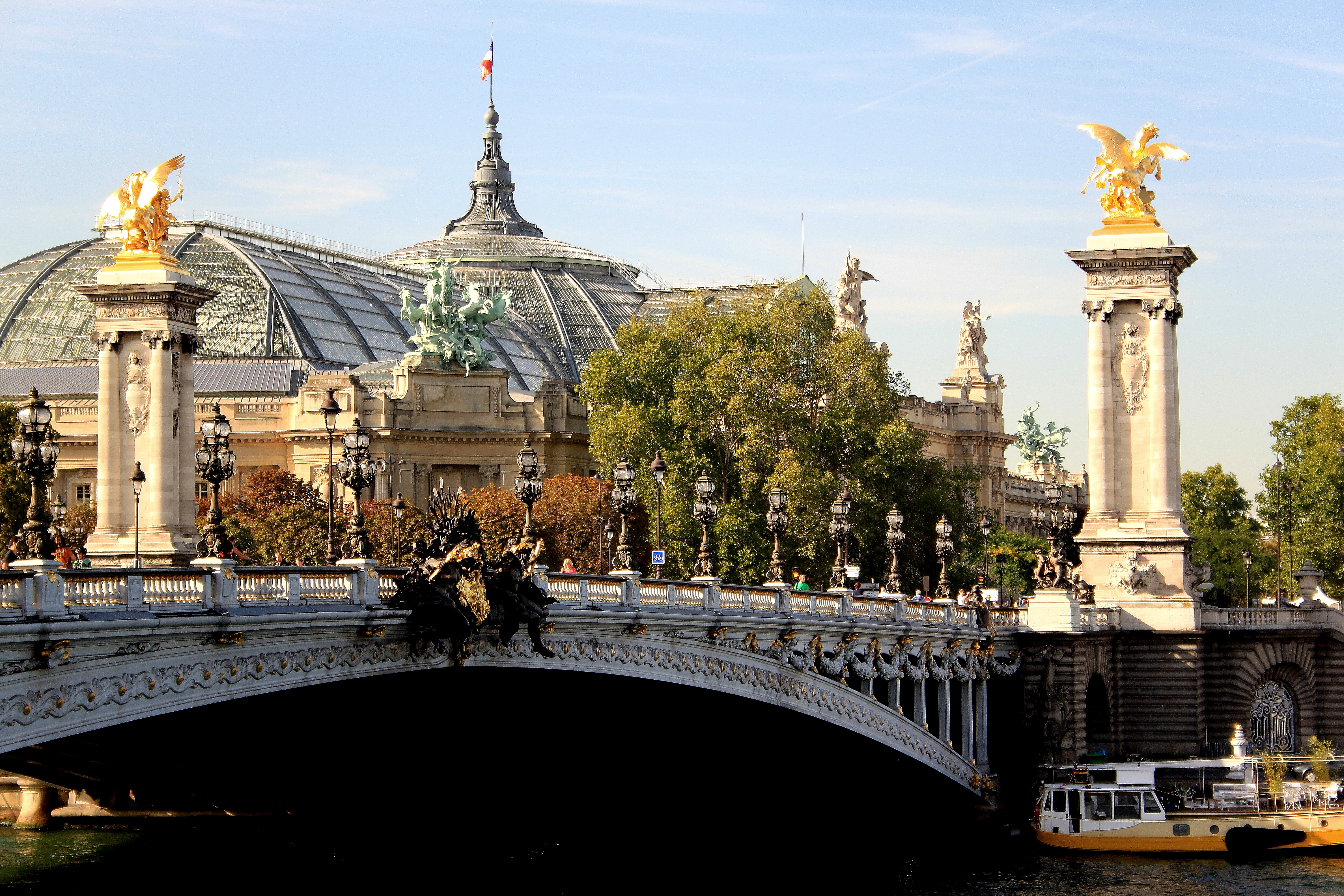 Voyage a paris. Памятник Александру 3 в Париже. Большой дворец (Париж).