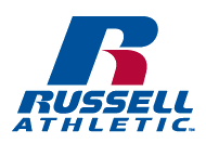 sportovní logo russell