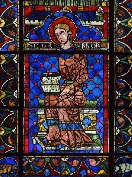 Sainte Abra de Poitiers, vitrail Chartres.jpg