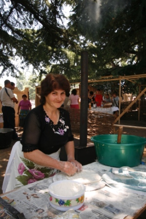 A South Ossetian woman, July 2009. South Ossetian woman.jpg