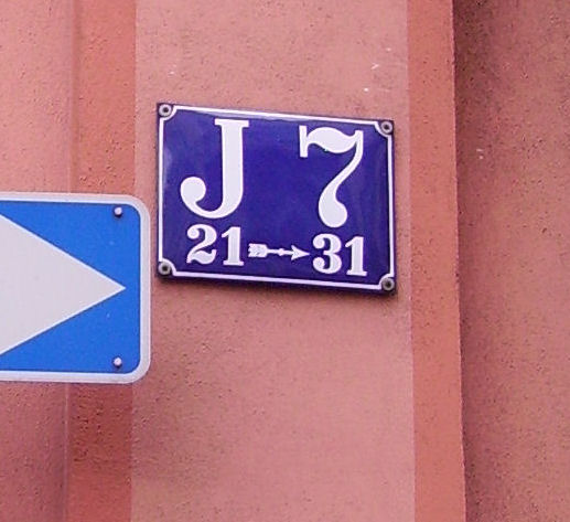 Straßenschild