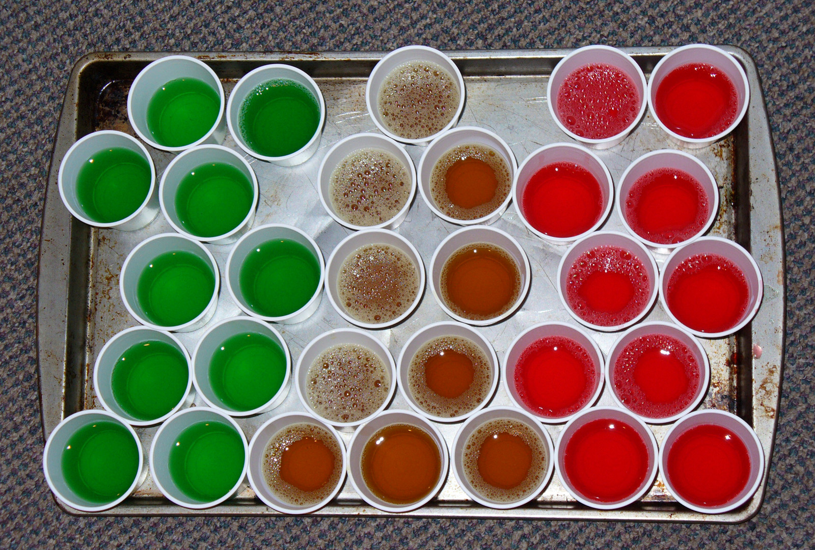 Soju jello shots