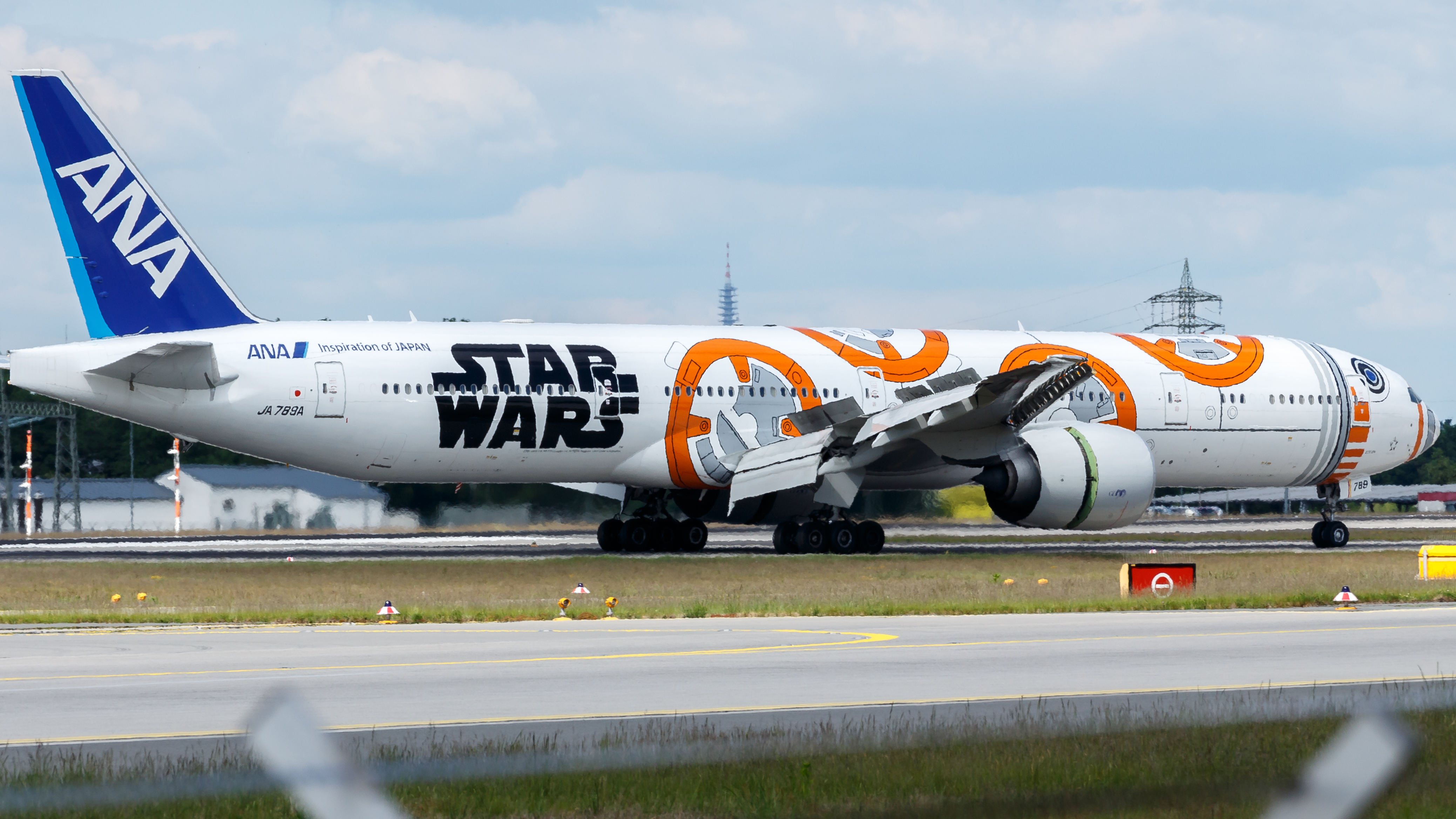 航空機ANA STAR WARS　BB-8 777-300ER スターウォーズ