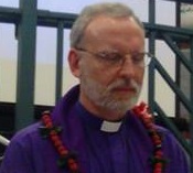 Bishop Fitzpatrick at Saint Nicholas Episcopal Church in Kapolei, Hawaii