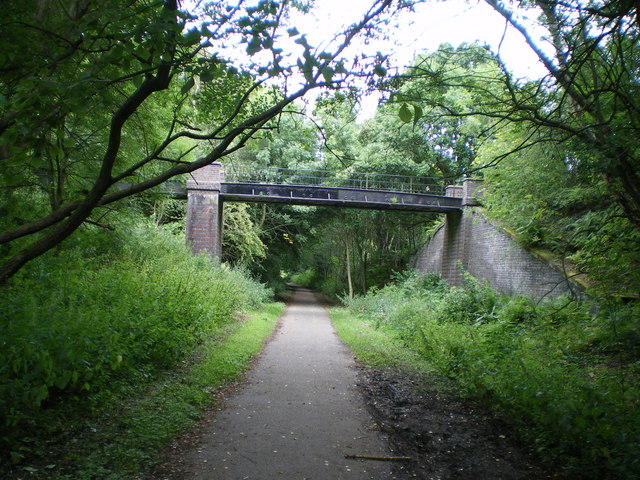 Bridge over The Silkin Way - geograph.org.uk - 924202