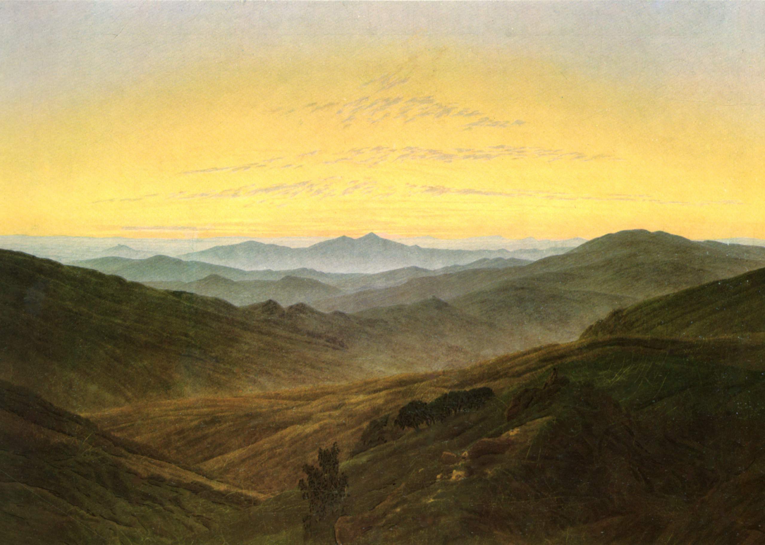 Caspar david friedrich картины