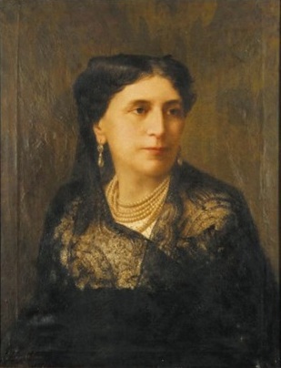 Portrait of Antoniny Lackiej (1907) by Cingolani Cingolani - Portret Antoniny Lackiej.jpg