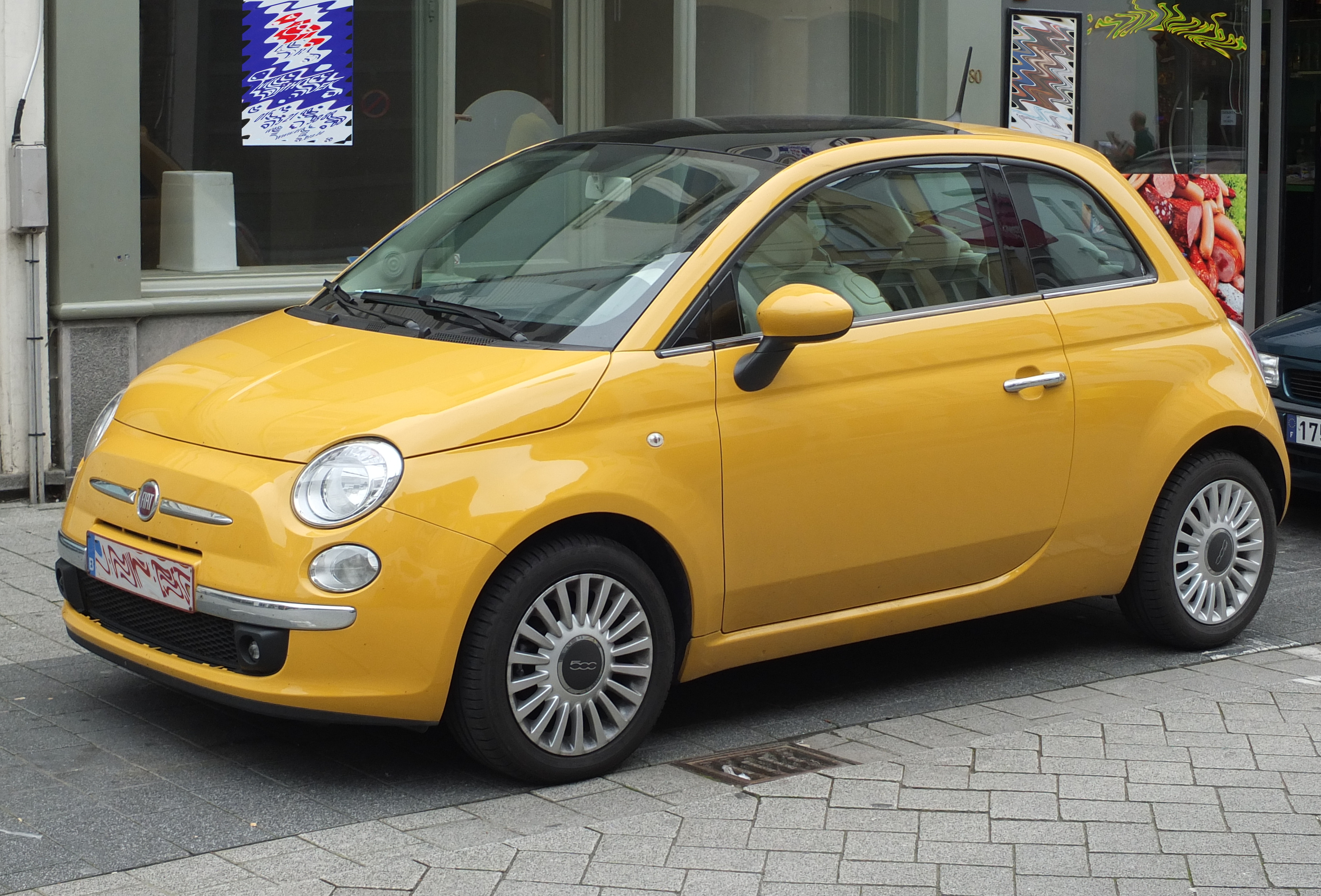 besøgende Modsigelse Adept Fiat 500 (2007) - Wikipedia