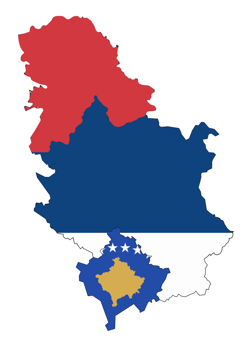 File:Flag map of Serbia with Kosovo as disputed territory.png - Wikimedia  Commons