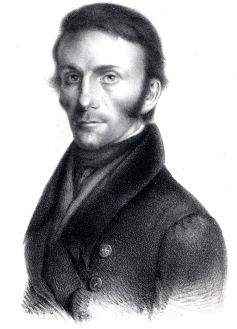 Johann Jakob Friedrich Wilhelm Parrot. Zeichnung von 1829